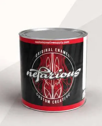 Lata de esmalte de pinstriping Nefarious de Custom Creative